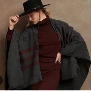 NWT Banana Republic Factory Cape Poncho